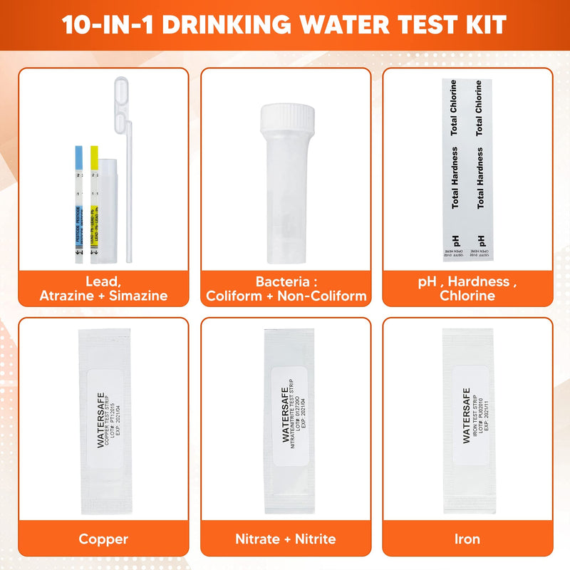 Silver Lake Research WS425B Watersafe All-In-One Well Water Test Kit - PawsPlanet Australia