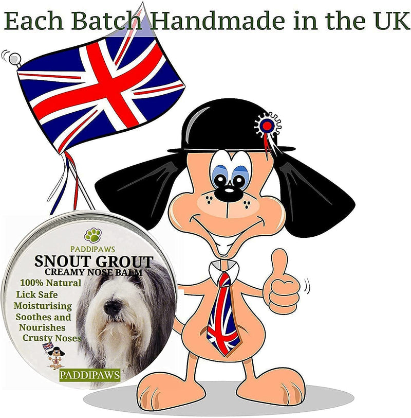 100% Natural Unscented Nose Balm for Dogs - Soothing Dog Nose Balm to Heal Dry, Crusty and Chapped Noses - Also a Paw Balm for Dogs with Dry and Cracked Paws - Lick Safe - Easy to Apply - 30ml - PawsPlanet Australia