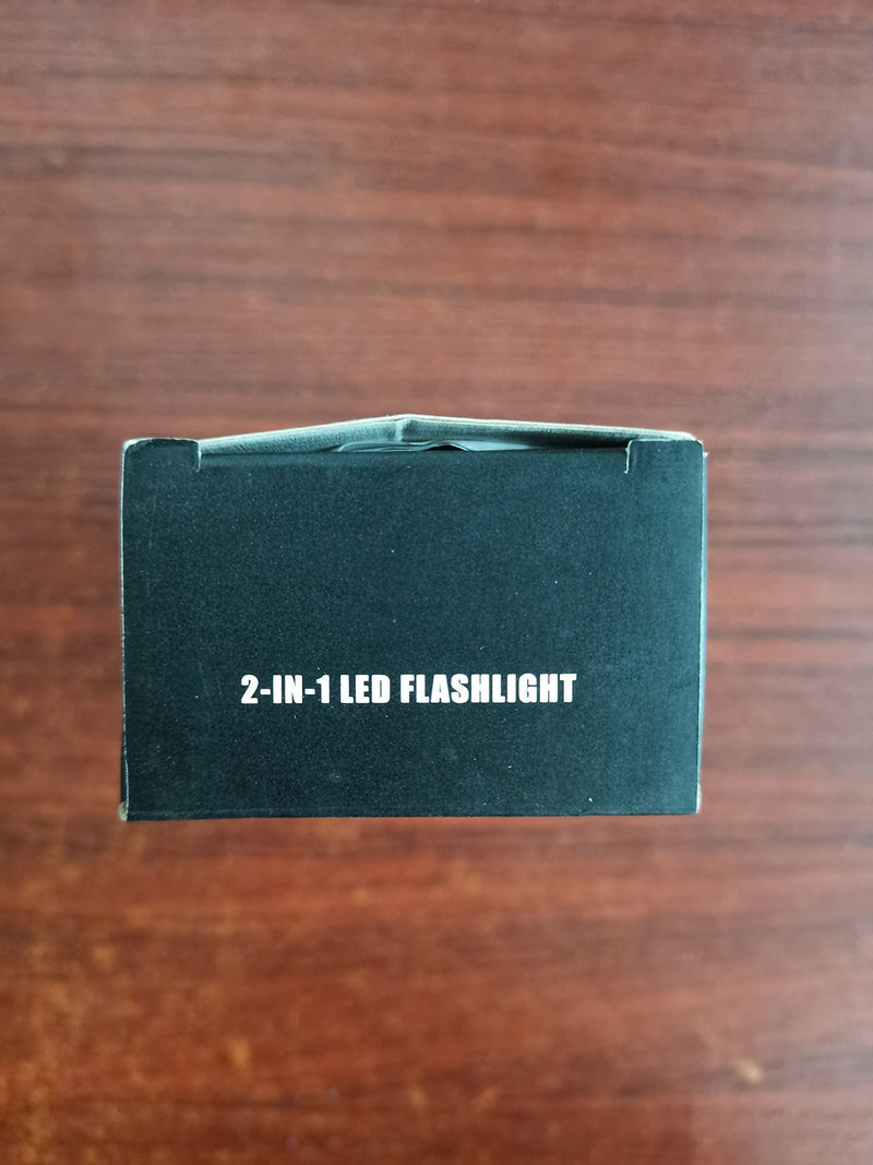 MOWETOO flashlight, UV lamp 2 in 1 UV lamp light LED flashlight, 395nm ultraviolet flashlight 4 modes, detector for fake banknotes, urine from dogs and other pets 40W - PawsPlanet Australia