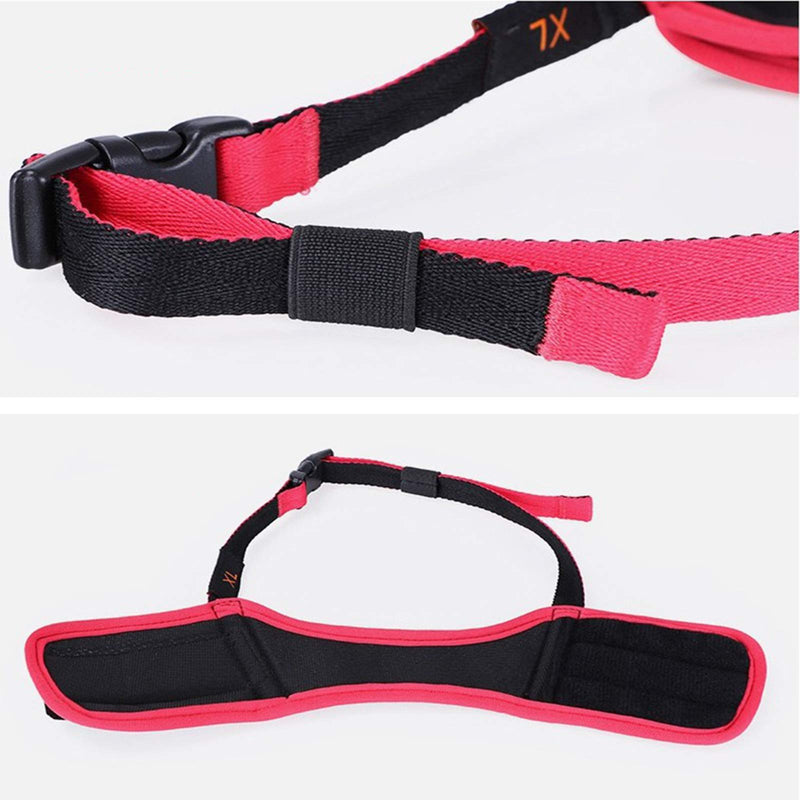 [Australia] - YIEN Dog Muzzle with Soft Mesh Design Adjustable Strap Breathable Dog Mouth Cover Anti Biting Barking Chewing for Small Medium Large Dogs S Rose red 