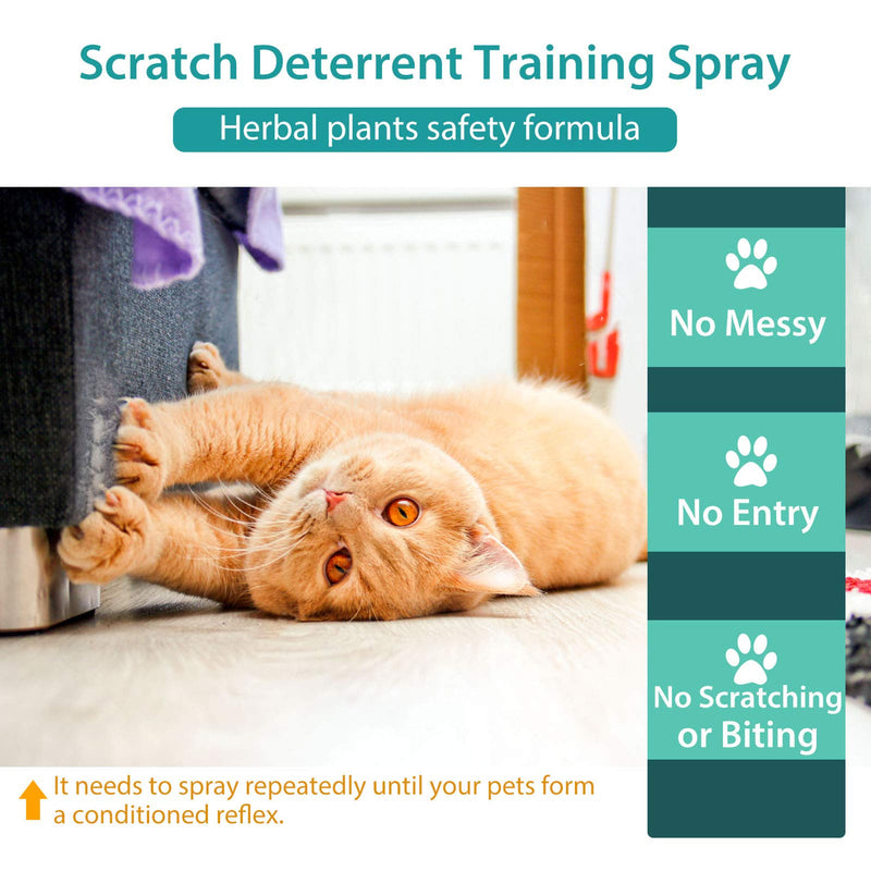 Inscape Data Pets Deterrent Spray, Pet Training Spray for Dog and Cat, Pet Behavioral Training Aid with Bitter for Furniture, Indoor and Outdoor Use - PawsPlanet Australia