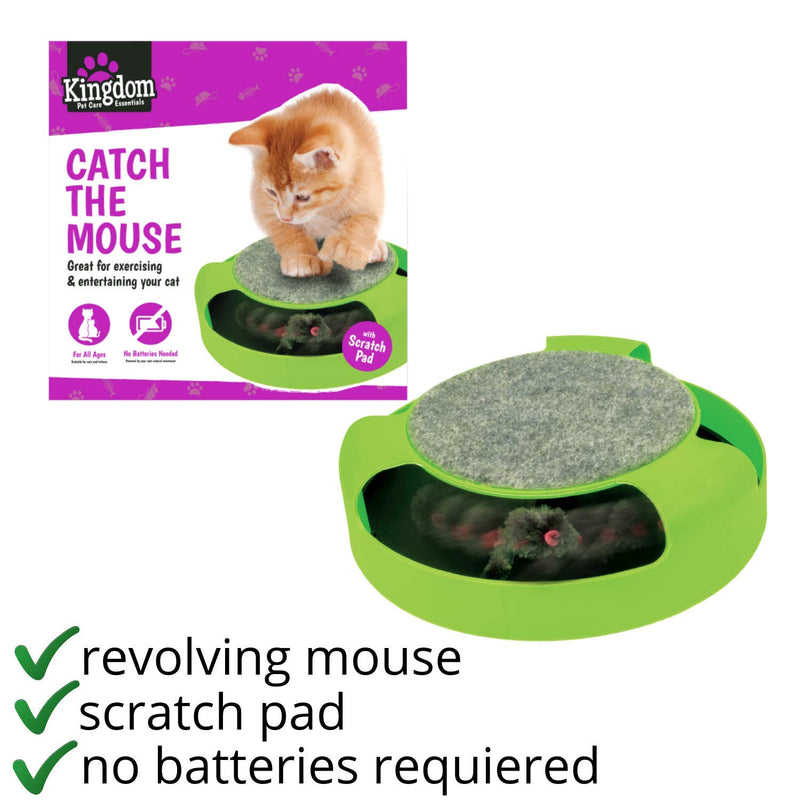 Ancient Chemistry Cat Toys Pack 'catch The Mouse Cat Toy' With Cat Scratchers Cat Toys -cat Plush Scratch Playing Chewing Teeth Cleaning - Catnip Toys For Cats - PawsPlanet Australia