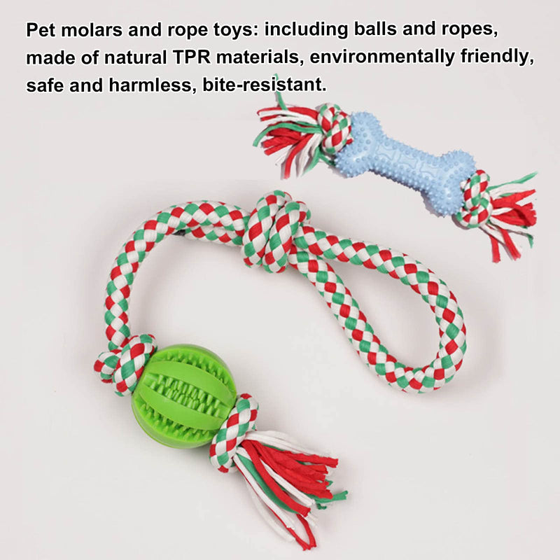 Dog Rope Toys Indestructible for Small & Medium &Large Dogs, 6 PCS Dog Chew Toy Set, tough durable Puppy Teething Toys Dental Care, interactive Dog Rope Toys - PawsPlanet Australia