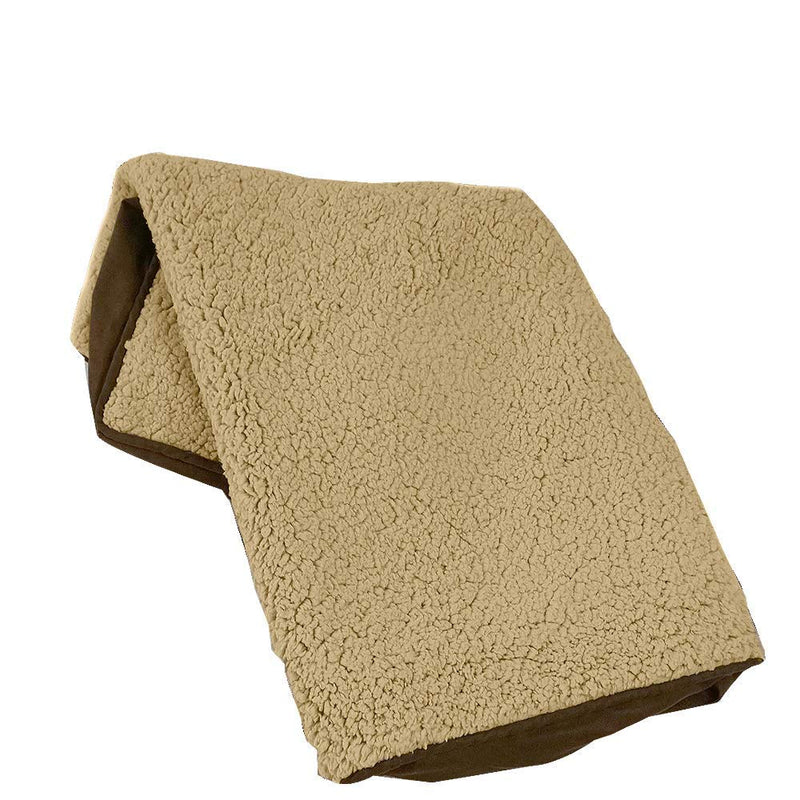 [Australia] - Floppy Dawg Universal Dog Bed Cover Replacement Medium Beige, Brown 