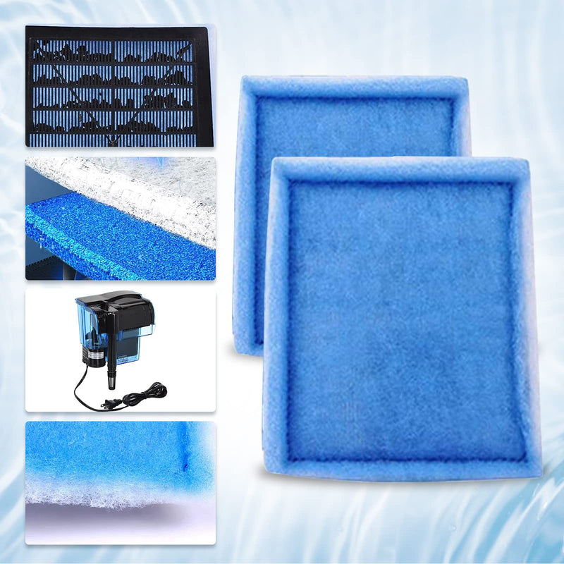 10-20 Gallon Aquarium Filters EZ-Change #2 Filter Cartridge fit Aquarium Filter Cartridge 10 to 20 Power, for Healthier Fish 6 Pcs - PawsPlanet Australia
