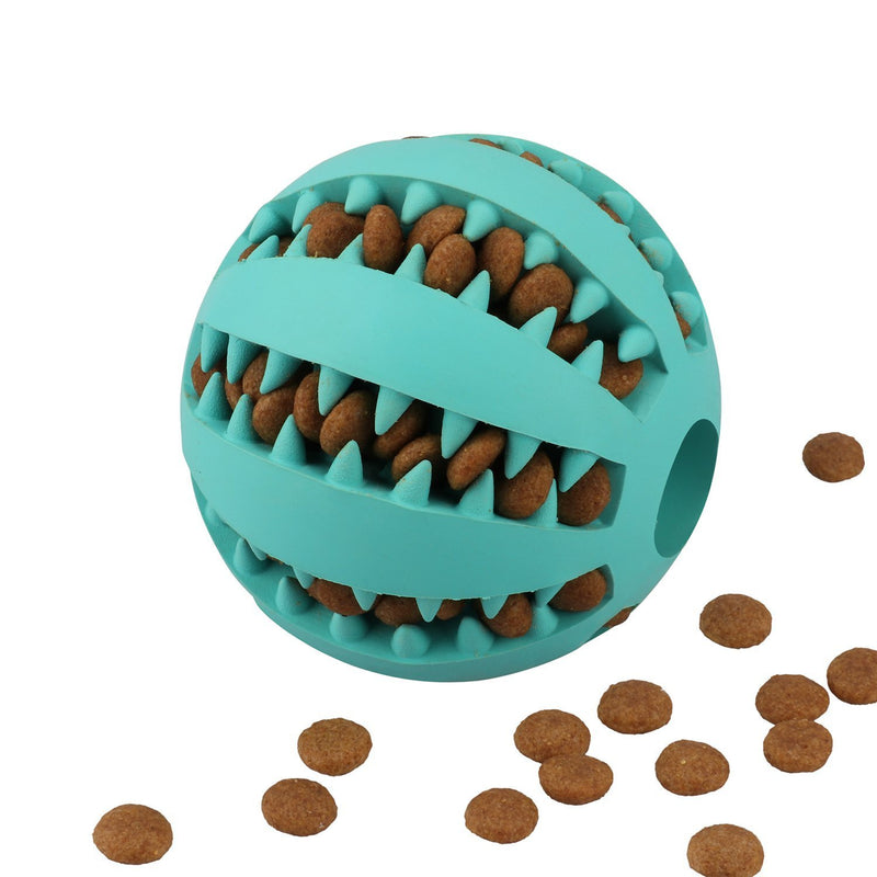 [Australia] - Bojafa Best Dog Teething Toys Balls Durable Dog IQ Puzzle Chew Toys for Puppy Small Large Dog Teeth Cleaning/Chewing/Playing/Treat Dispensing 2 Pcs for Medium & Large Dogs 