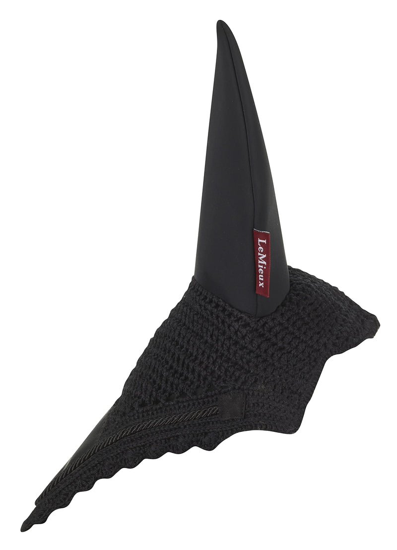 LeMieux Acoustic Pro Fly Hood Large Black - PawsPlanet Australia