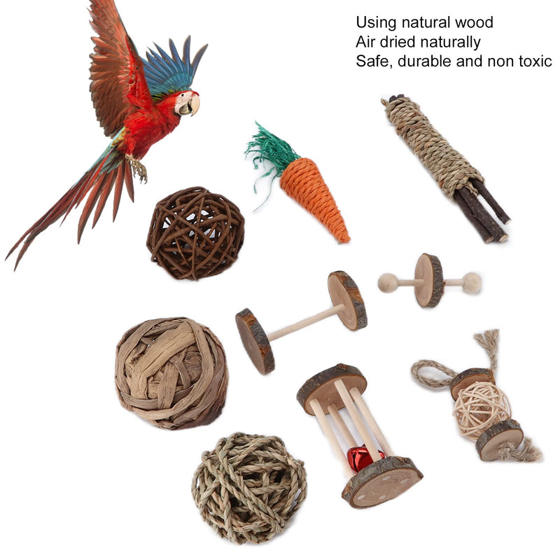 Qcwwy Hamster chew toy, guinea pig toy APPLICABLE and function for rabbit bird rabbit hamster gerbil - PawsPlanet Australia