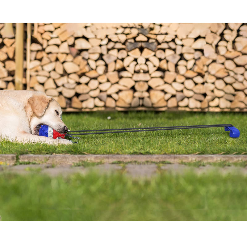 NB Outdoor Dog Drawstring Toy Ball Blue - PawsPlanet Australia