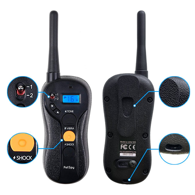 [Australia] - PetSpy P620 Extra Remote Transmitter - Replacement Part for Dog Training Collars P620 and P620B 