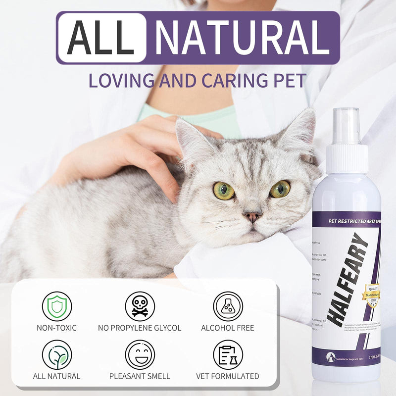 Cat Repellent Spray for Scratch - Cat Deterrent Spray Protect Our Furniture, Plants, Floor, Suit for Indoor and Outdoor, Cat Spray Deterrent for Anti Scratching & Biting, Cat & Kitten Training Aid Purple - PawsPlanet Australia