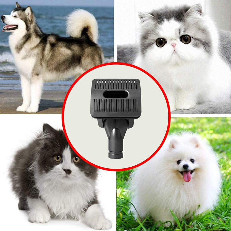 Power Trigger Lock & Dog Pet Grooming Brush for Dyson V11 Outsize, V10 V8 V7 V6 Vacuum Cleaner with Quick Release Converter Adapter Groom Tool Attachment - PawsPlanet Australia