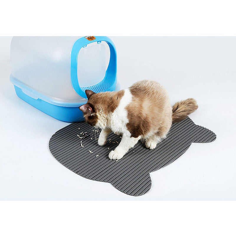 DOUNAYEE Cat Litter Trapping Mat Waterproof,Kitty Mat for Litter Box Large Size,Soft On Paws,Scatter Control,Easy to Clean - PawsPlanet Australia
