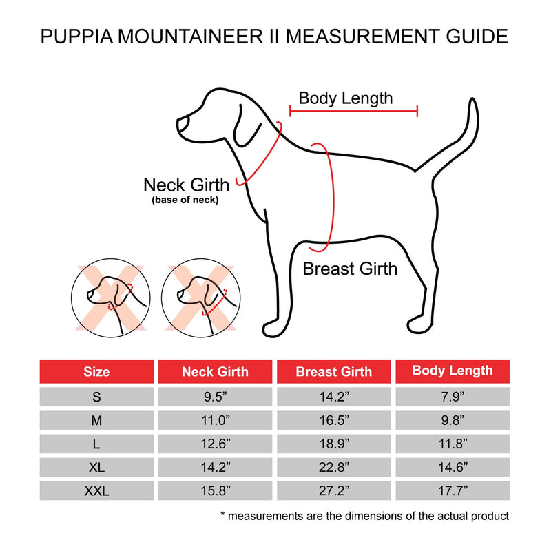 [Australia] - Puppia Mountaineer II Winter Vest Puppia Mountaineer II Winter Vest GREY XX-Large 