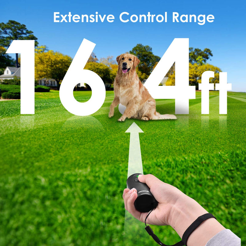 MODUS Anti Barking Device,Dog Barking Deterrent Devices,Dog Trainer,16.4 Ft Large Control Range,Safe to Use,Indoor and Outdoor,Battery Included - PawsPlanet Australia