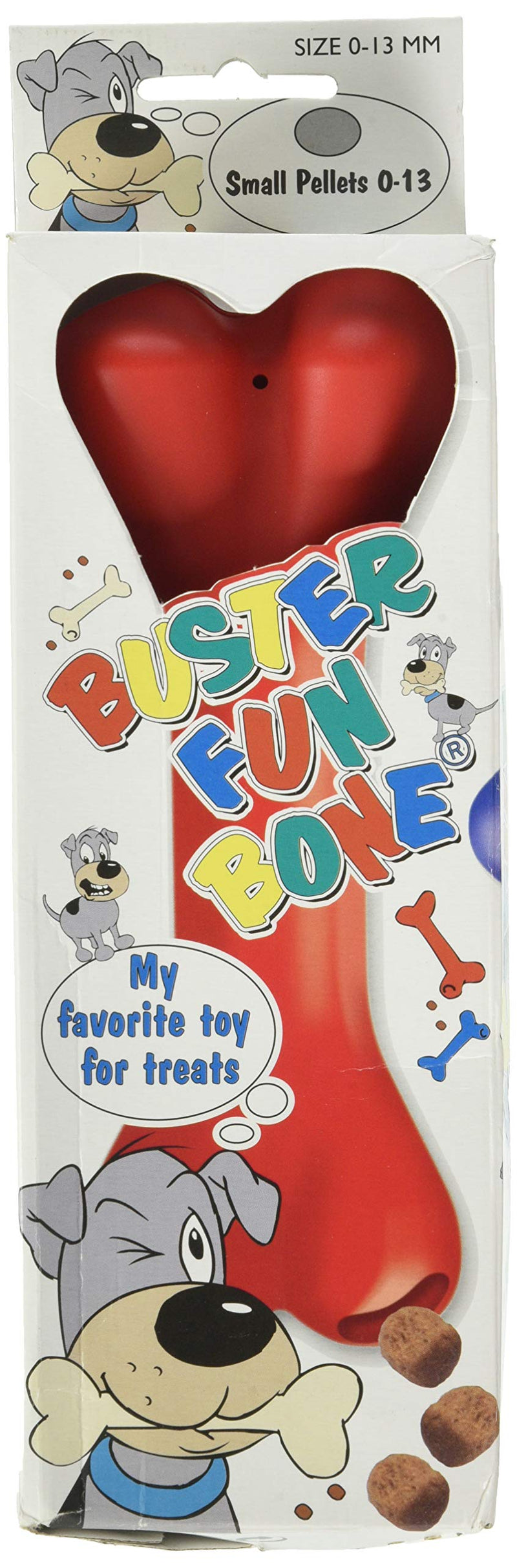 Kruuse Pet Bone Fun Buster Red Aber. 13 - PawsPlanet Australia