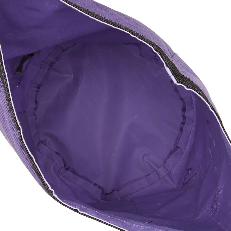 [Australia] - LYINIE Dog Food Travel Bag, Portable Folding Travel Food Storage Container for Cat & Dog,Kibble Carrier,Dog Travel Accessories for Camping - Holds 10lbs Purple 