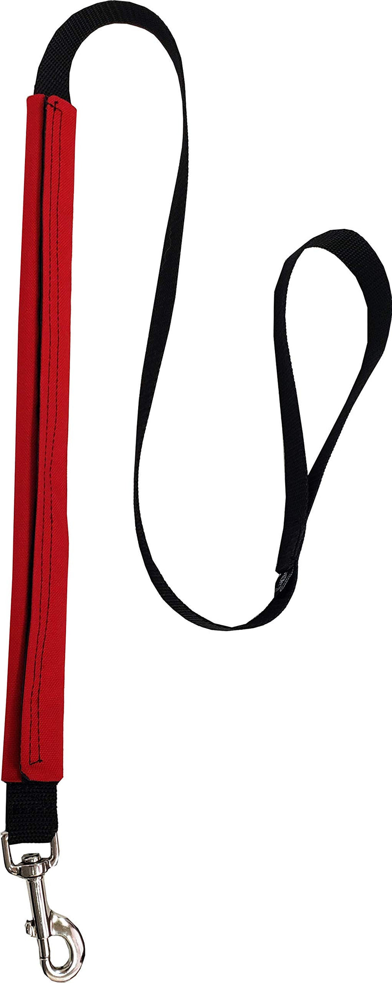 [Australia] - Activedogs Service Dog Identification Leash Wrap Set + Free Leash - 15" Long & Fits up to 1" Leash - Velcro Closure - 4 Wraps; Do Not Pet, Do Not Separate, Do Not Distract & Service Dog Red 