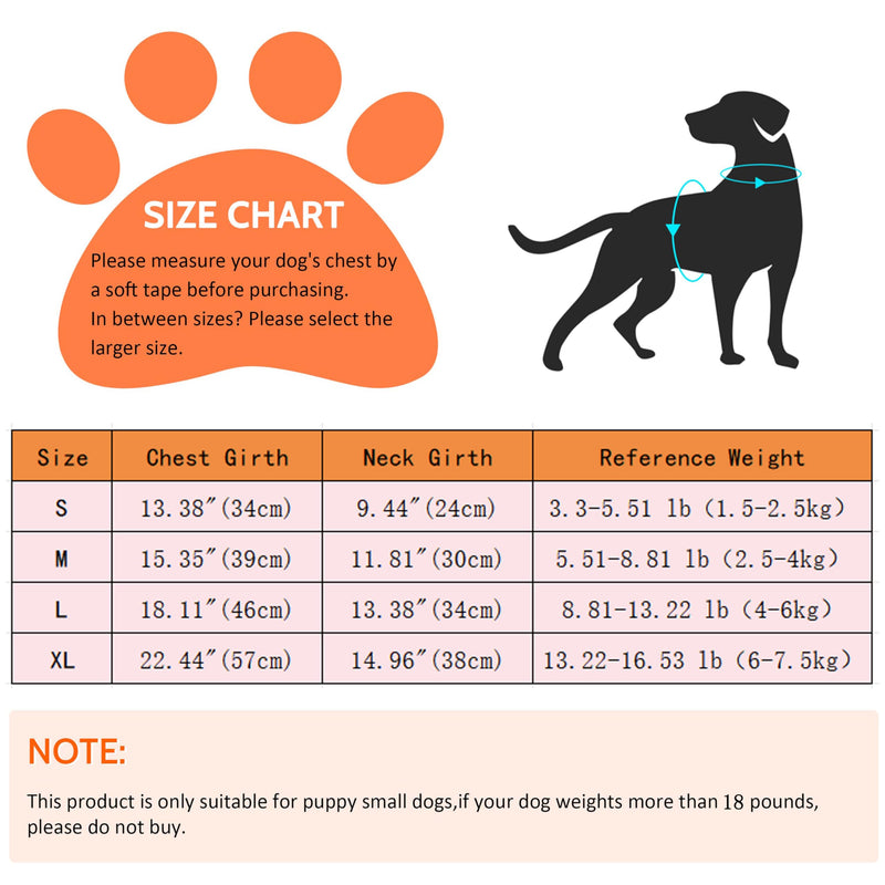 Soft Mesh Nylon Dog Vest Harness with 4ft Leash,Super Breathable Lightweight Safety Reflective Pet Harness for Dog Outdoor Walking,Adjustable Chest Belt with Quick-Release Buckle (Blue, S) blue - PawsPlanet Australia
