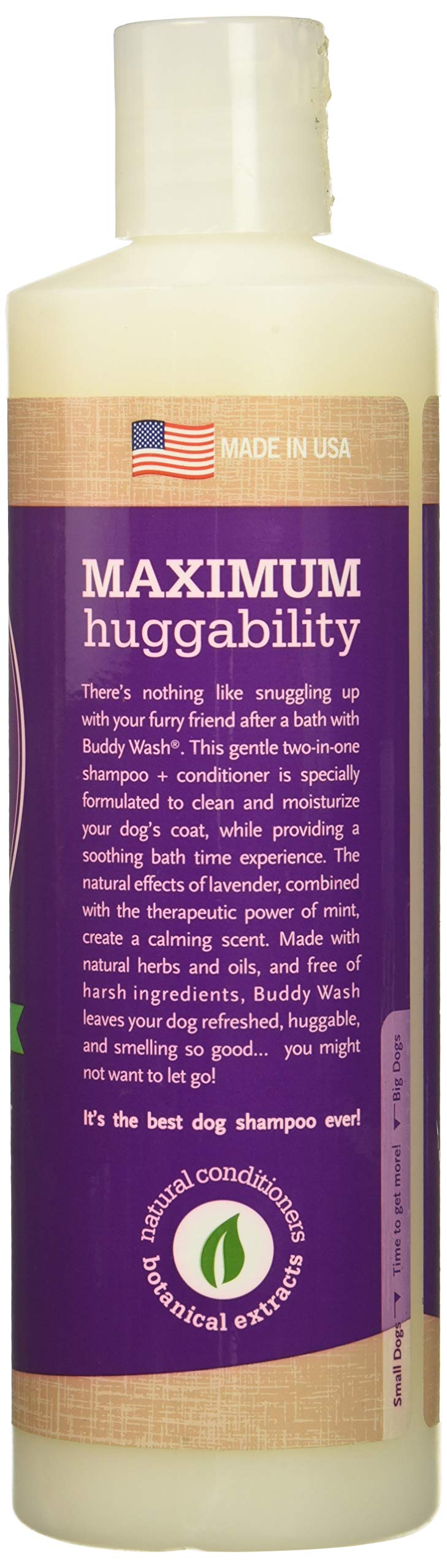 [Australia] - Cloud Star Buddy Wash Lavender & Mint 2-in-1 Dog Shampoo + Conditioner 16 Oz 