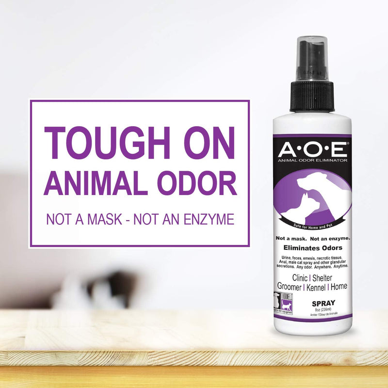 Odorcide Animal Odor Eliminator Spray – Ready to Use Pet Odor Eliminator for Strong Odor – Secretions, Spray, Feces & Urine Odor Eliminator – Safe, Non-Enzymatic Dog & Cat Odor Eliminator (8 oz) - PawsPlanet Australia