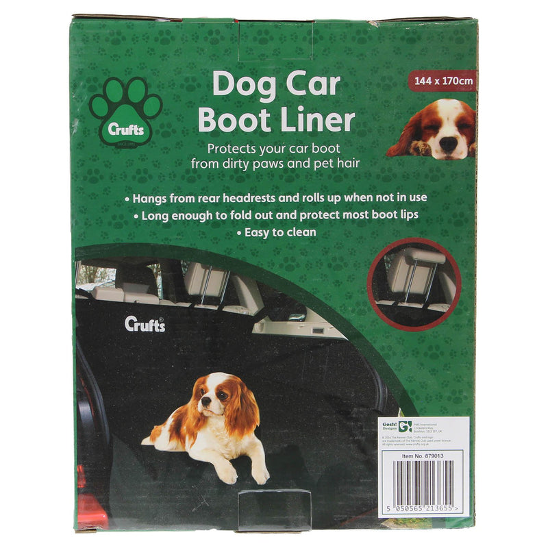 Crufts Pet Car Boot Liner in Box - PawsPlanet Australia