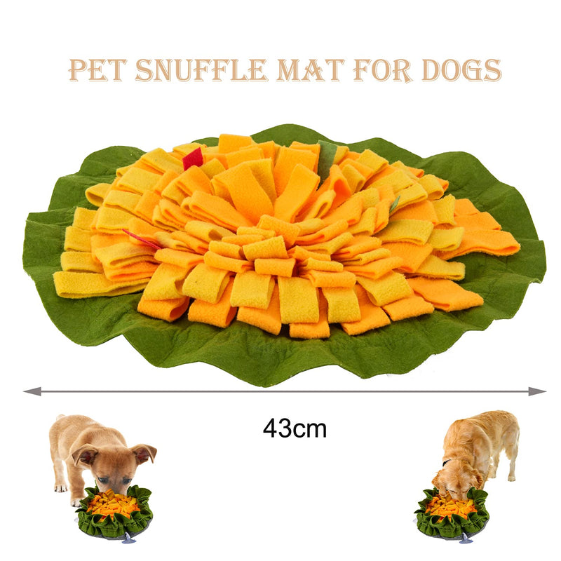 Dog Feeding Mats - Interactive Feed Game for Boredom - Encourages Natural Foraging Skills, Fun Alternative to a Slow Feed Dog Bowl, Snuffle Mat for Small Large Dogs, Cats - PawsPlanet Australia