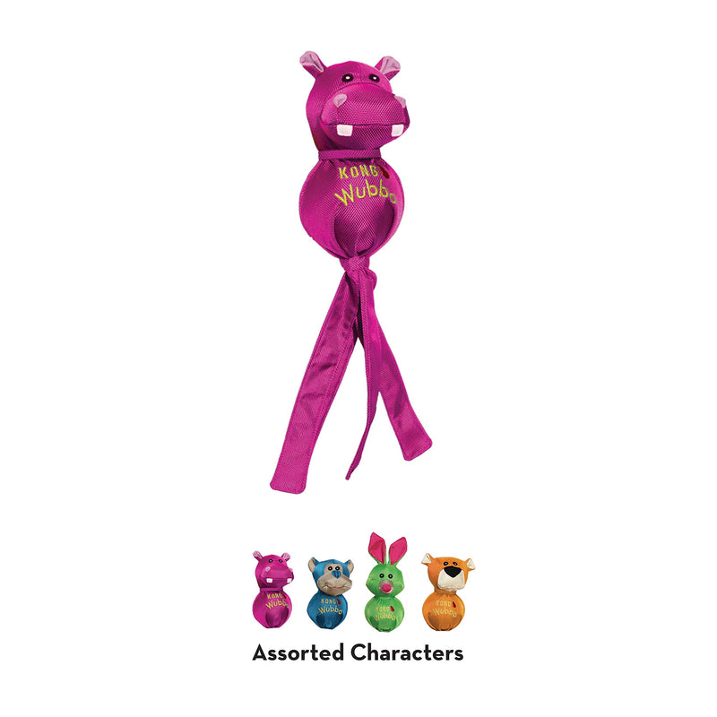 KONG - Wubba Friends Ballistic - Nylon Tug of War Dog Toy (Assorted Characters) - For Large Dogs - PawsPlanet Australia