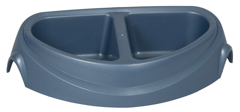 [Australia] - Petmate Large Double Diner Heavy-Weight Microban Pet Dish 23181 