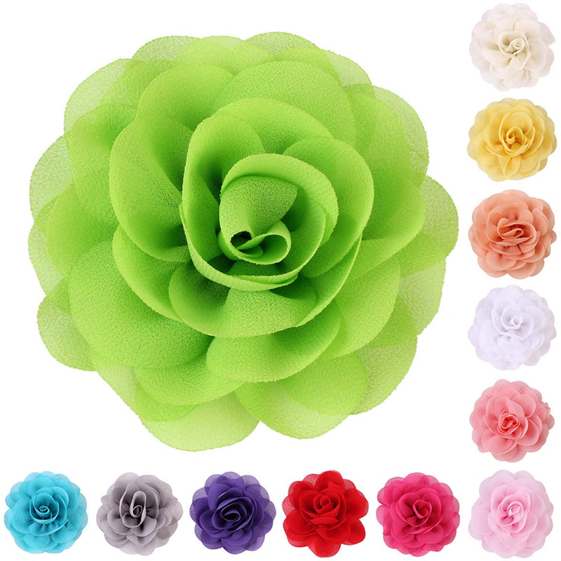 [Australia] - Petmany 12 Pack Cat Dog Collar Flowers,Pet Bow Tie Charm Collars for Puppy Kitten Collar Grooming Accessories 