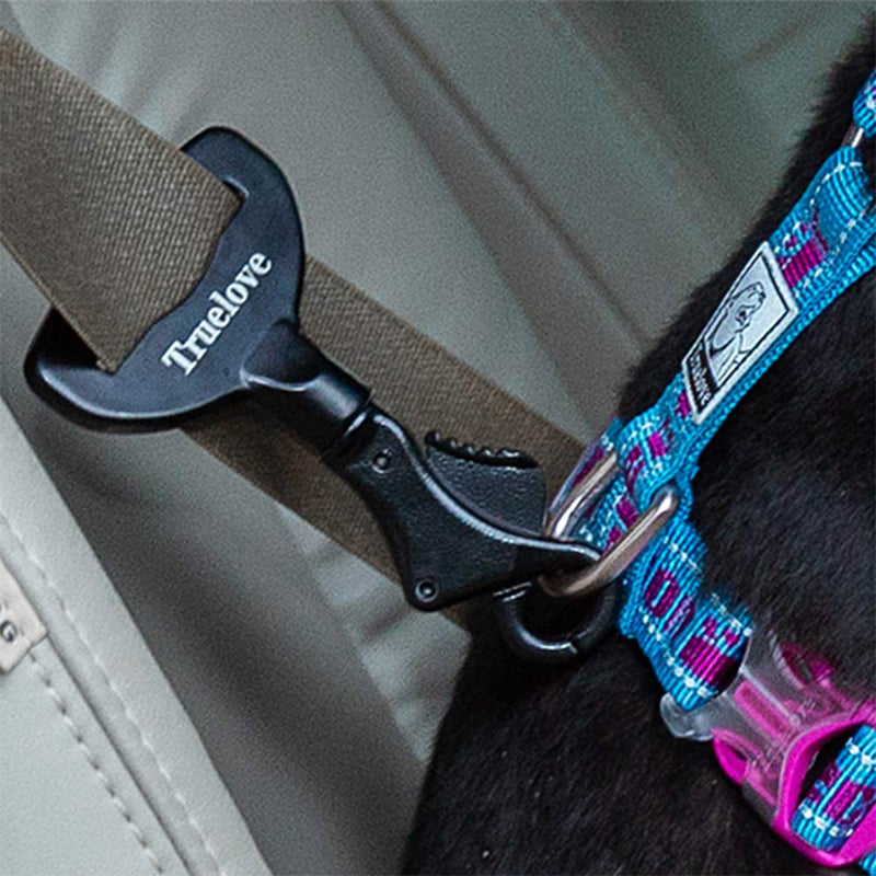 TRUE LOVE Vehicle Seat Belt Safety Buckle Lock, Fit Pet Harness Dog or Cat Car Travel Portable Lightweight TLM1991 - PawsPlanet Australia