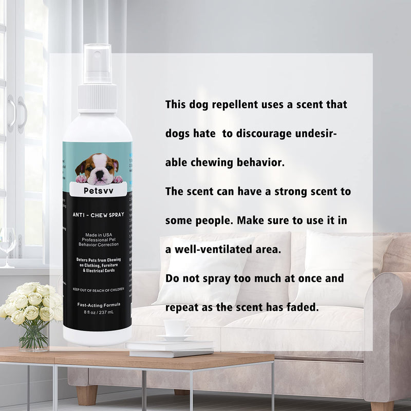 No Chew Spray for Dogs, Anti Chew Spray for Dogs, Bitter Dog Deterrent Spray to Stop Chewing, Protect Household Items & Plants - PawsPlanet Australia