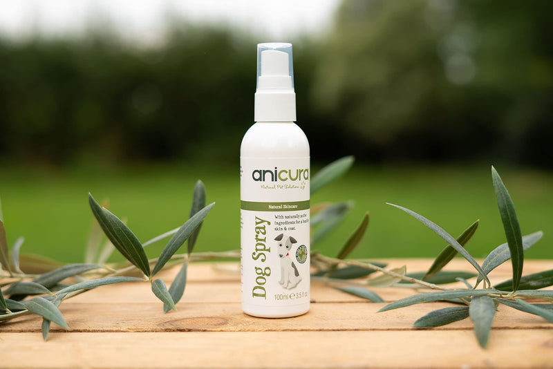 Anicura Natural Dog Spray for dry & itchy skin, eczema, dermatitis & skin allergies 100 ml (Pack of 1) - PawsPlanet Australia