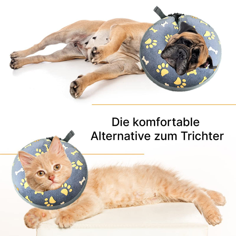 Neck collar for dogs and cats, dog collar leak protection, neck collar soft after surgery, protective collar various sizes, collar for dogs and cats (XL) XL - PawsPlanet Australia