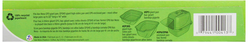 Van Ness Giant Cat Pan Liners, 8-Count - PawsPlanet Australia