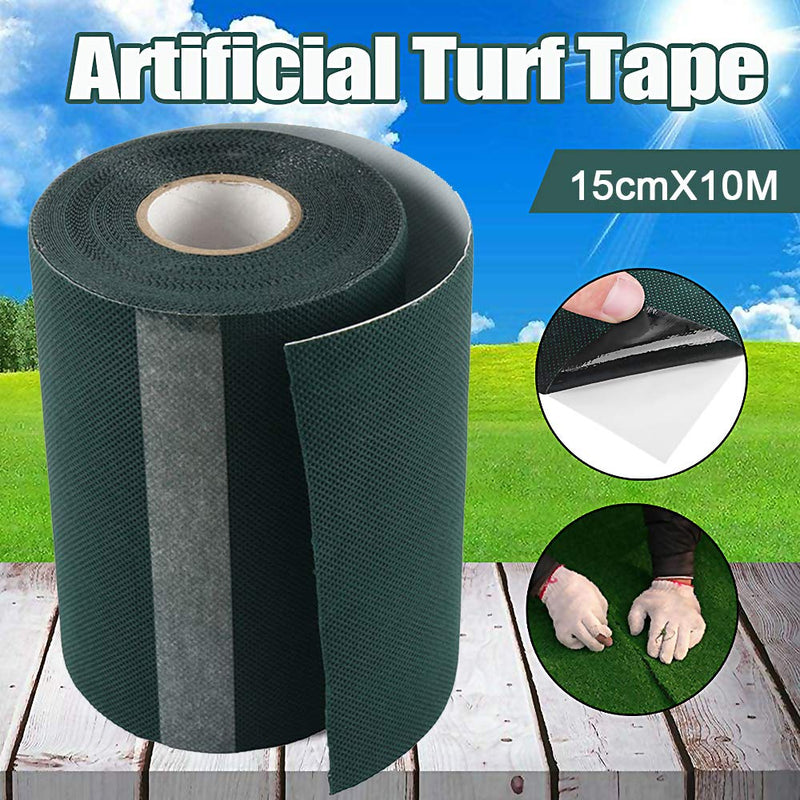 Anemoner Artificial Grass Seaming Tape, 10m X 15cm Self Adhesive Joining Turf Tape Connecting Synthetic Lawn Carpet for Garden Outdoor - PawsPlanet Australia