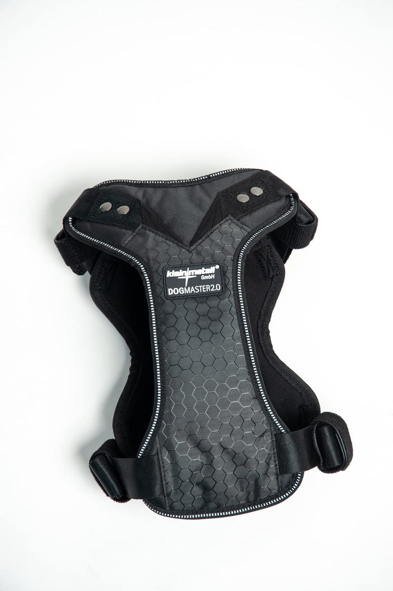 DogMaster 2.0 dog safety belt, black/black, size S - PawsPlanet Australia