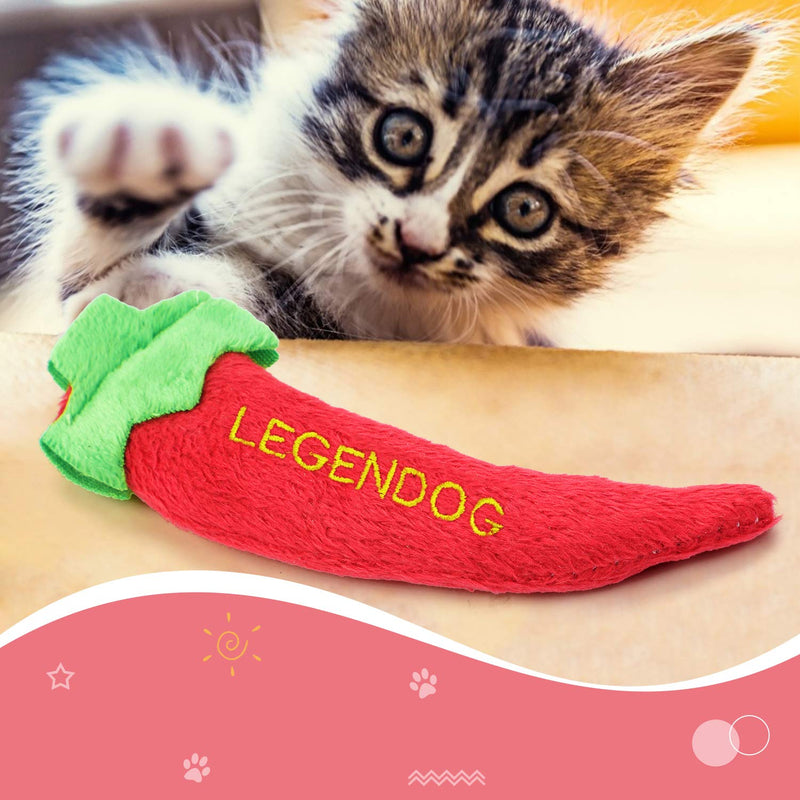 Legendog 4PCS Catnip Toys for Cats, Original 100% Catnip Filled Kitten Toys, Cute Cat Toys Set - PawsPlanet Australia