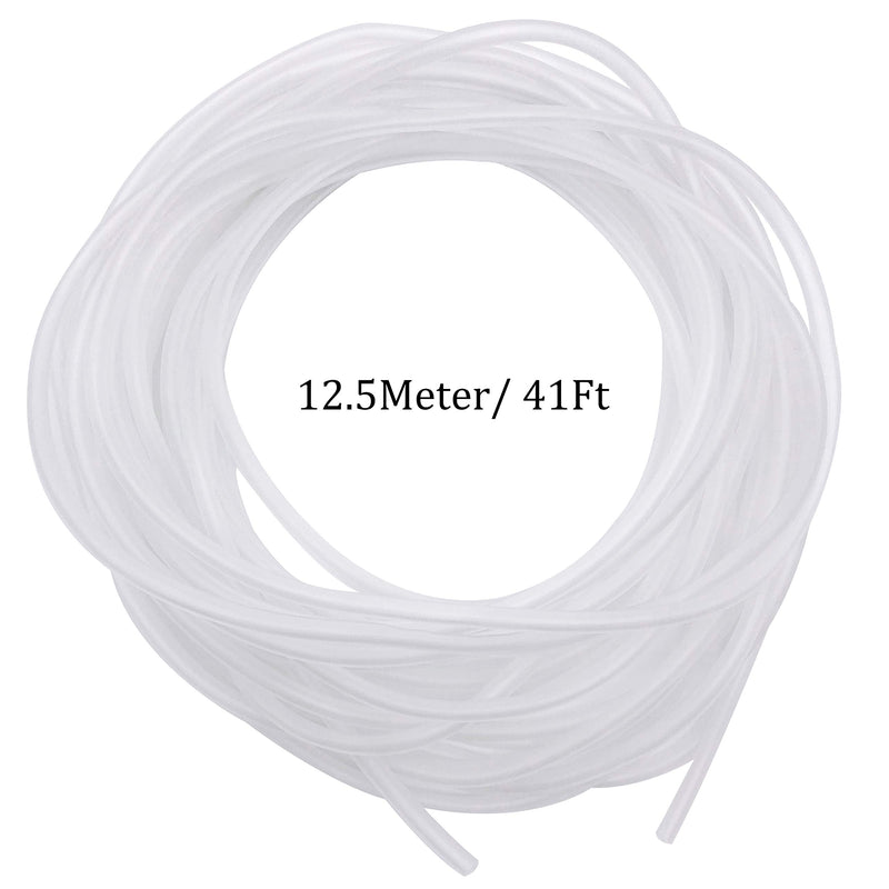 [Australia] - NACX 41Ft/82Ft/164Ft Aquarium Airline Tubing, Soft Air Pump Hose for Fish Tank, 4mm ID, 6mm OD, 12.5M/25M/50M Long Flexible Clear 