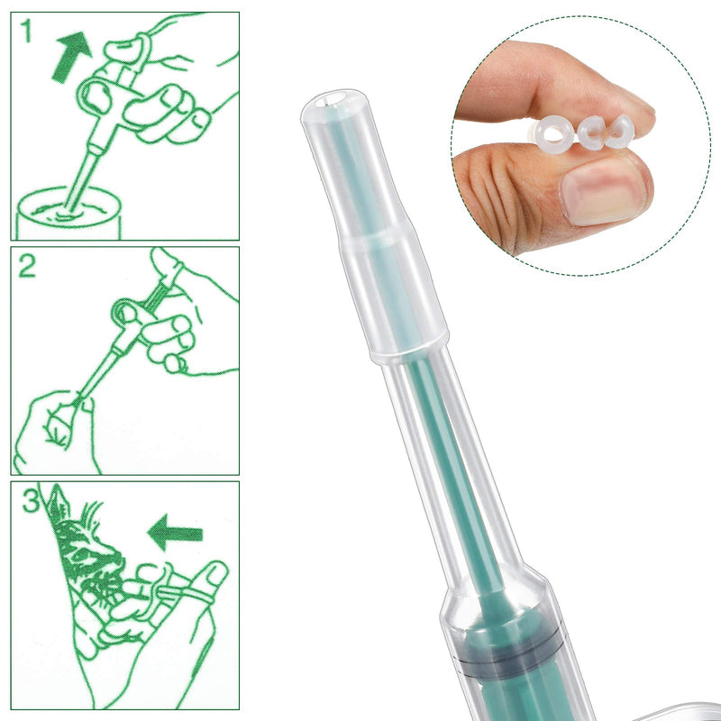 Nuanchu 8 Pieces Pet Syringe Pet Pill Syringe Pet Feeding Syringe Cat Pill Shooter Small Pills Pet Pill Dispenser Syringe Feeders for Cats, Dogs and Small Animals (Green) - PawsPlanet Australia