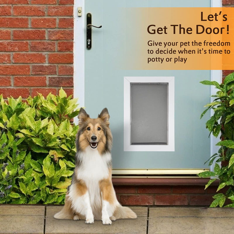 Medium Dog Door Durable Replacement Flap Compatible with PetSafe Freedom Pet Doors PAC11-11038 Measures 8 1/8” x 12 7/8” 8 1/8” x 12 7/8” - PawsPlanet Australia