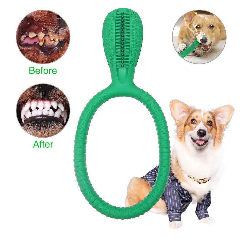 JWTEEE Chew Toys for Dogs, Pet Dog Puppy Natural Rubber Dental Teething Healthy Teeth Gums Chew Toy - PawsPlanet Australia