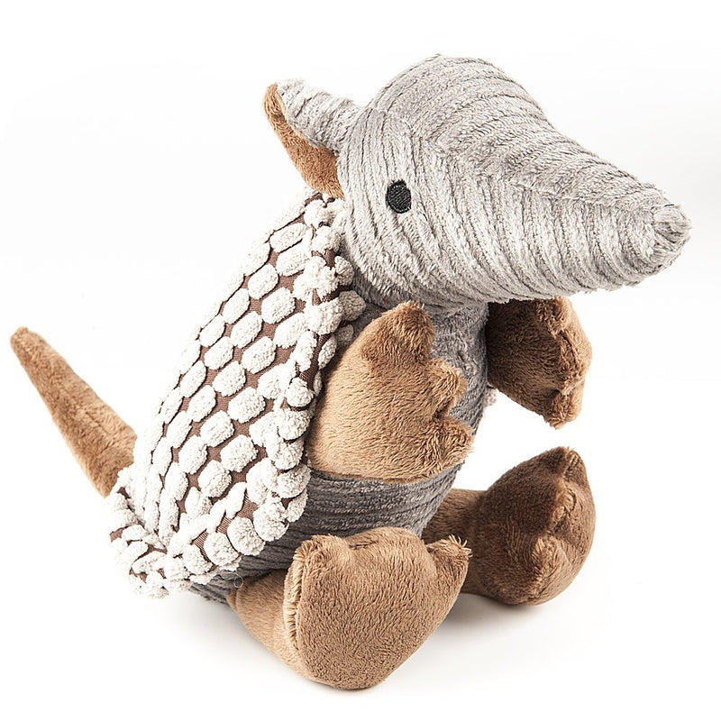 ONEISALL Pet Dog Plush Toy Chew Sound Squeaker Toys Interactive Armadillo Dog Teething Toy Pet Play Toy for Small Puppy Dogs - PawsPlanet Australia