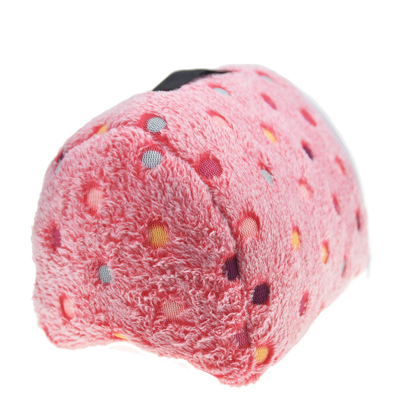 MuYaoPet Washable Small Animal Guinea Pig Hamster Hanging Cave Bed Winter Warm Plush Parrot Hammock Snuggle Hut Hideaway Nest for Small Bird Lovebird Finch 6.6x5.5x5.5 Inch (Pack of 1) Pink - PawsPlanet Australia