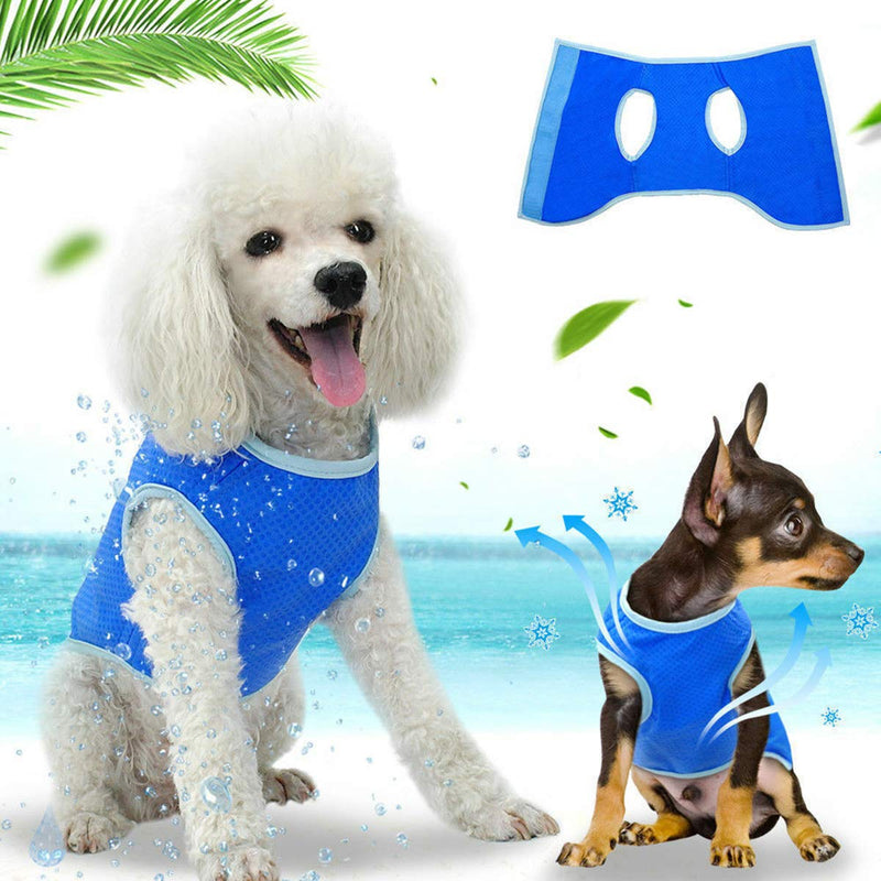 Pet Cooling Vest Cool Down Vest for Summer,Ice Vest for Small Medium and Large Dogs (XS) XS - PawsPlanet Australia