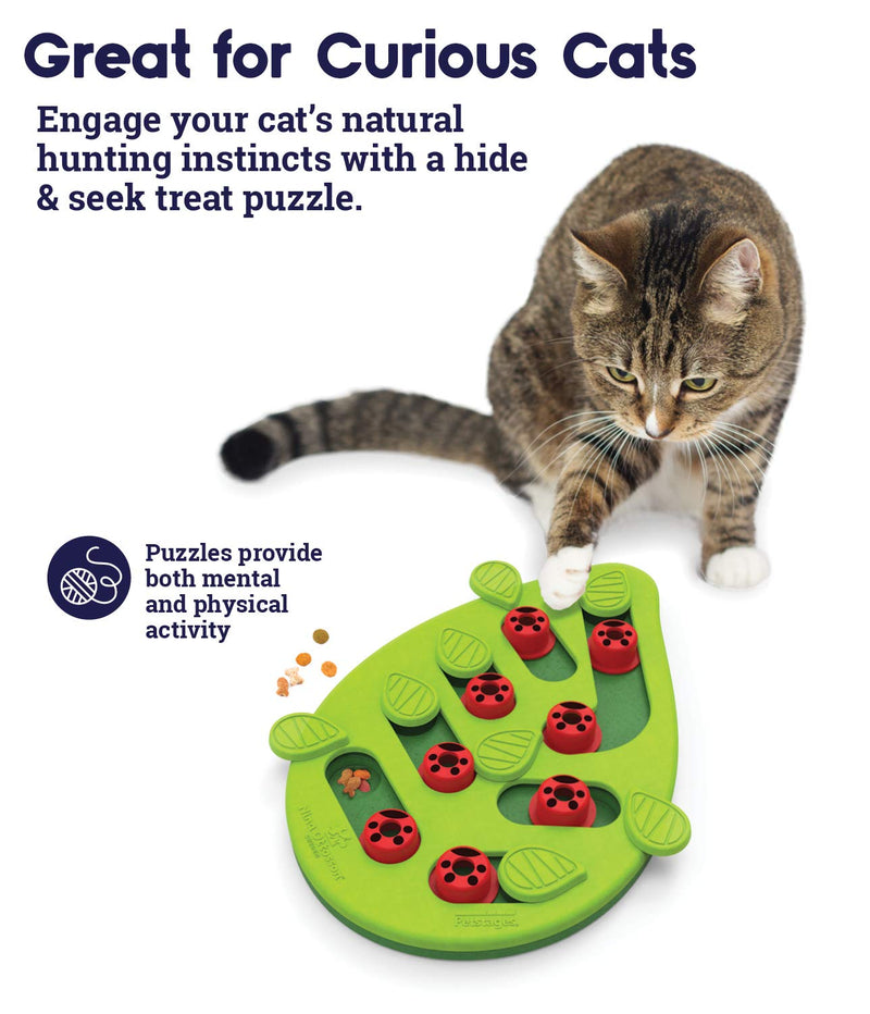 Nina Ottosson from Petstages Buggin Out Puzzle & Play - Interactive cat toy for treats Treat Puzzle - PawsPlanet Australia