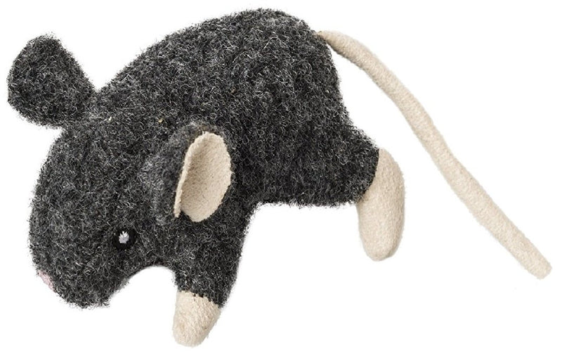 [Australia] - Ethical Pets Super Mouse Sam, Big Mouse Bertha, Wool Mouse Willie, and Flat Mouse Frankie Catnip Toys (Bundle) 