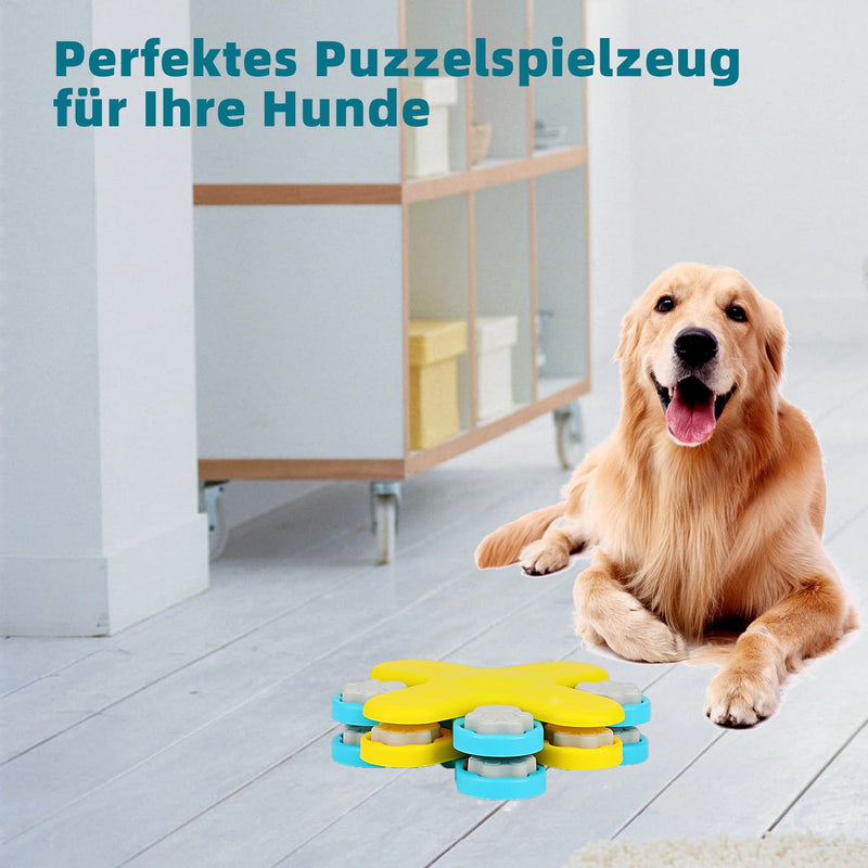 Sulie Tech Dog Toy Intelligence, Dog Toy Indestructible, Food Toy Dogs, Thinking Toy for Small, Medium and Large Dogs, Improve Dog Intelligence, Dog Food Puzzle Feeder - PawsPlanet Australia