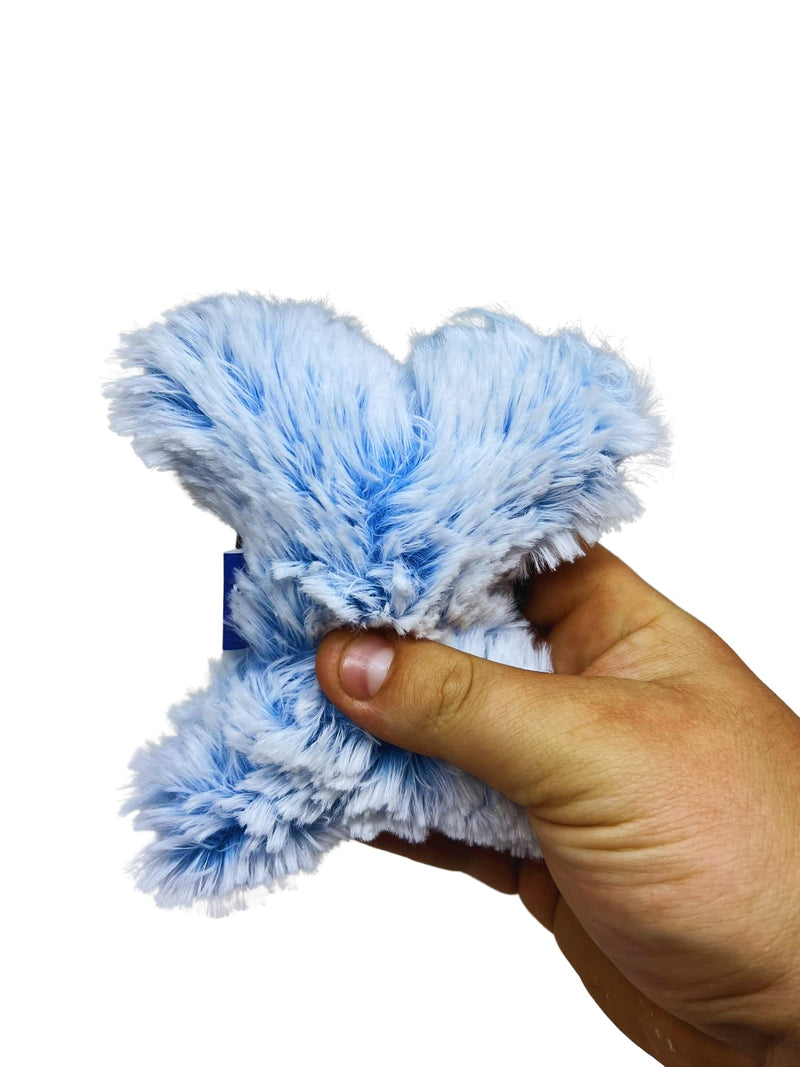 Good Boy Good Girl Soft Plush Squeaky Squeaking Bone Comfort Dog Toy (Blue) Blue - PawsPlanet Australia