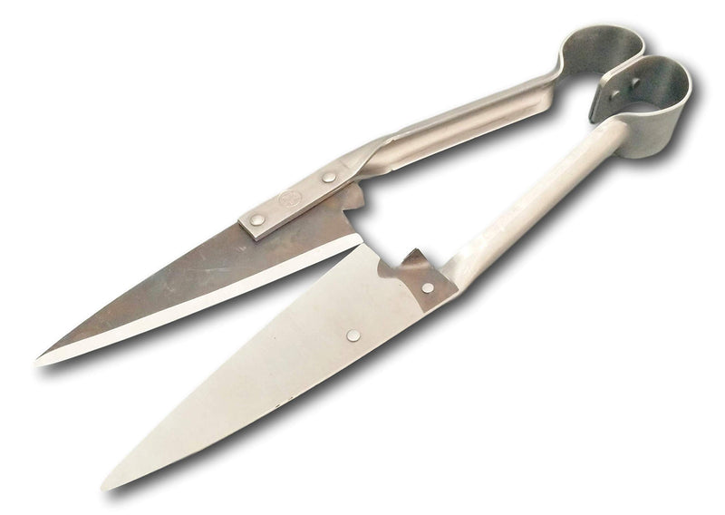 [Australia] - Due Buoi Double Bow Straight Sheep Shears DB 162/32 | 5.51" Blade Length - 12.60" Total Length | Razor Sharp | Heavy Duty 